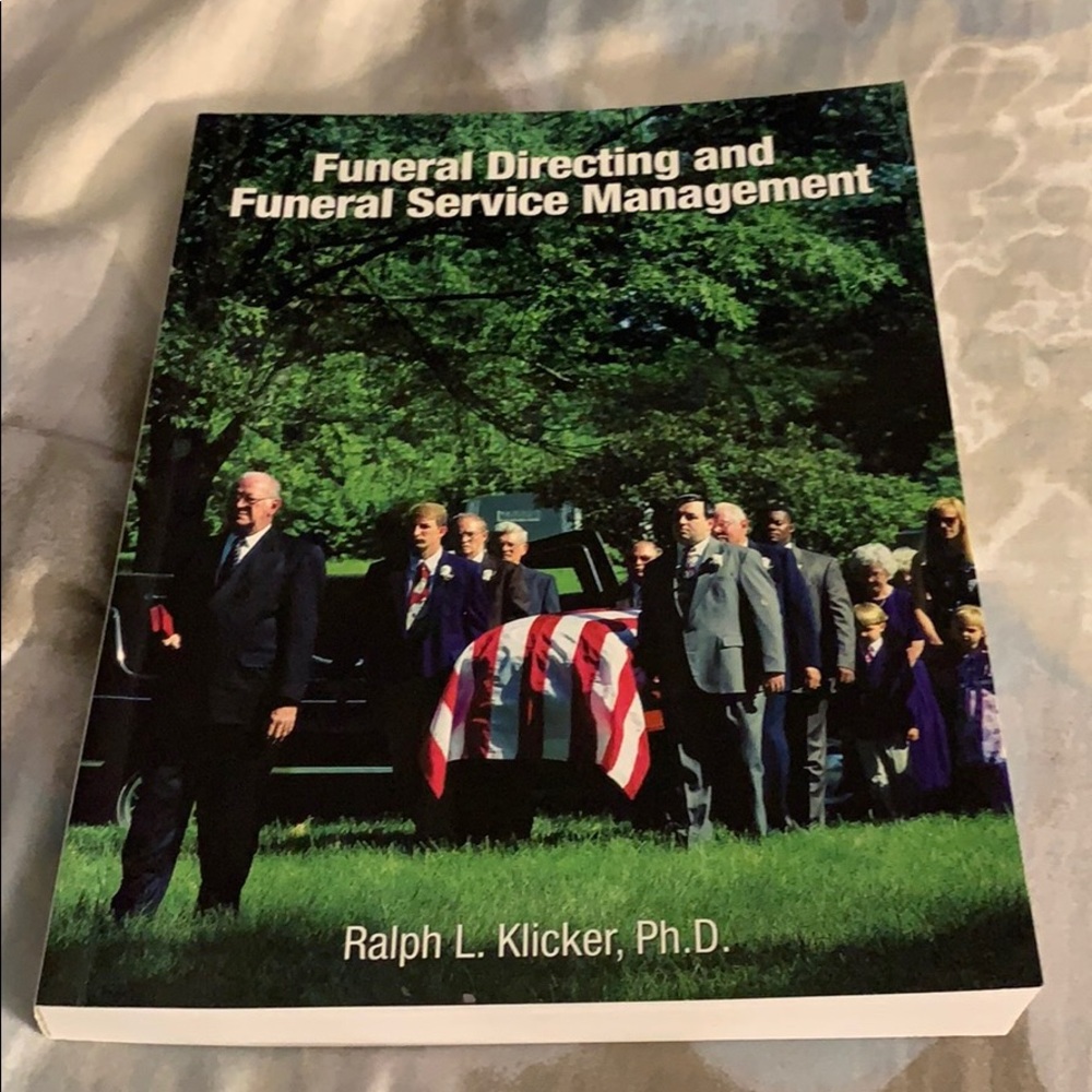 Funeral service book